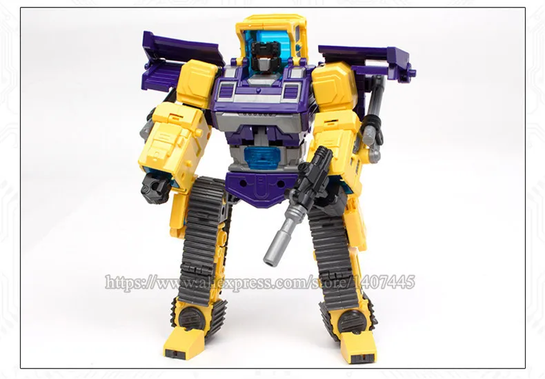 WEIJIANG NBK негабаритный 45 см Predaking трансформация фигурка игрушка 6 в 1 KO GT Разрушитель инженерные модели грузовиков игрушки для детей
