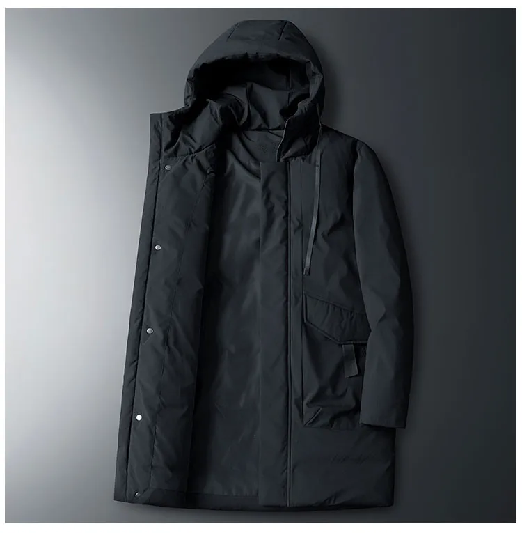 Winter Men's Clothing 90% White Duck Down high quality Hooded Down Jackets Winter Coats Men Casual thicken Jackets