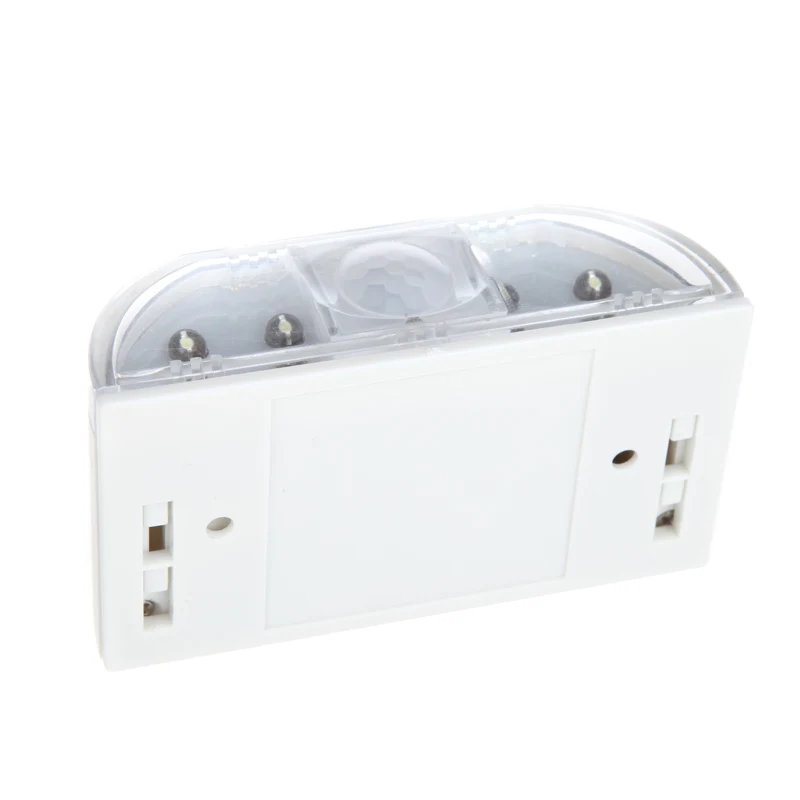 LightInBox PIR детектор движения двери светодиодный Ночной светильник белый