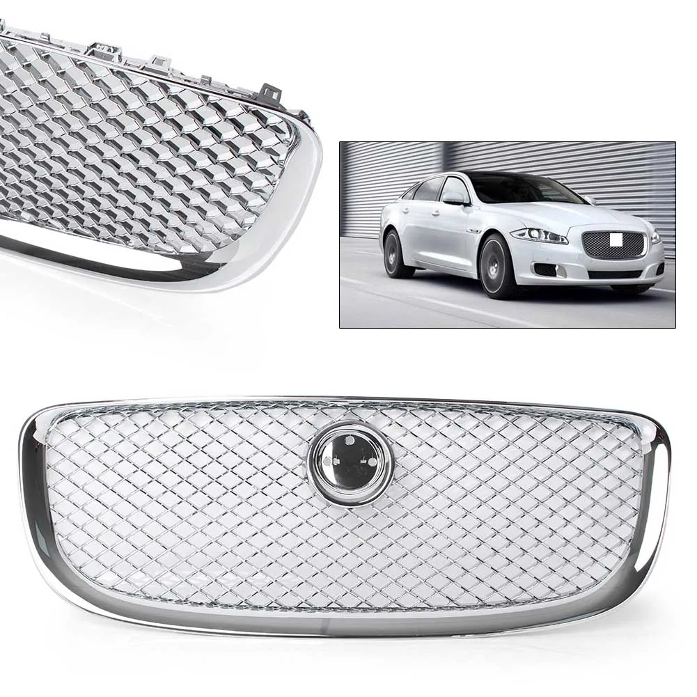 Передняя решетка радиатора 2010 XJ верхняя сетка для Jaguar 2011 2012 2013 2014 2015