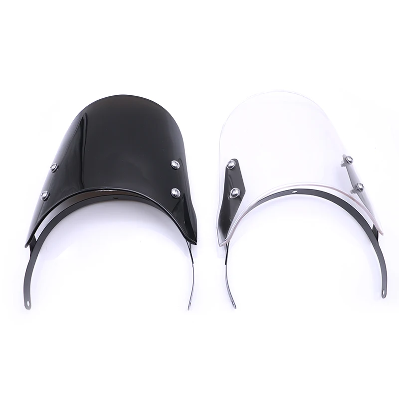 For Royal Enfield Classic 500cc Motorcycle Clear/Black Headlight Fairing Windshield Windscreen | Автомобили и мотоциклы