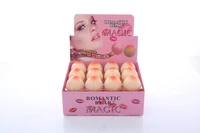 moisturuzer romantic bear lipsticks sweet peach lip balm waterproof long lasting magic lips cosmetics 96pcs4boxes dhl free