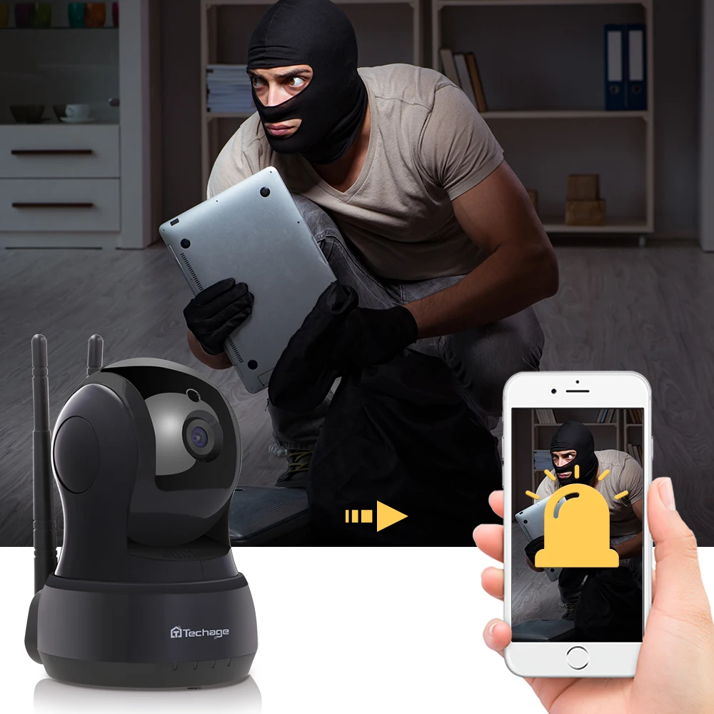 Techage приложение Yoosee 1080P Беспроводной IP Камера Ночное видение Видеоняни и