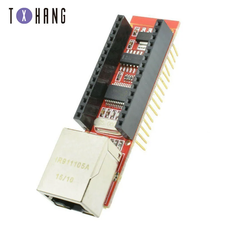 Nano V3 Ethernet щит ENC28J60 микрочип HR911105A веб сервер плата модуль для Arduino 3 0|Интегральные