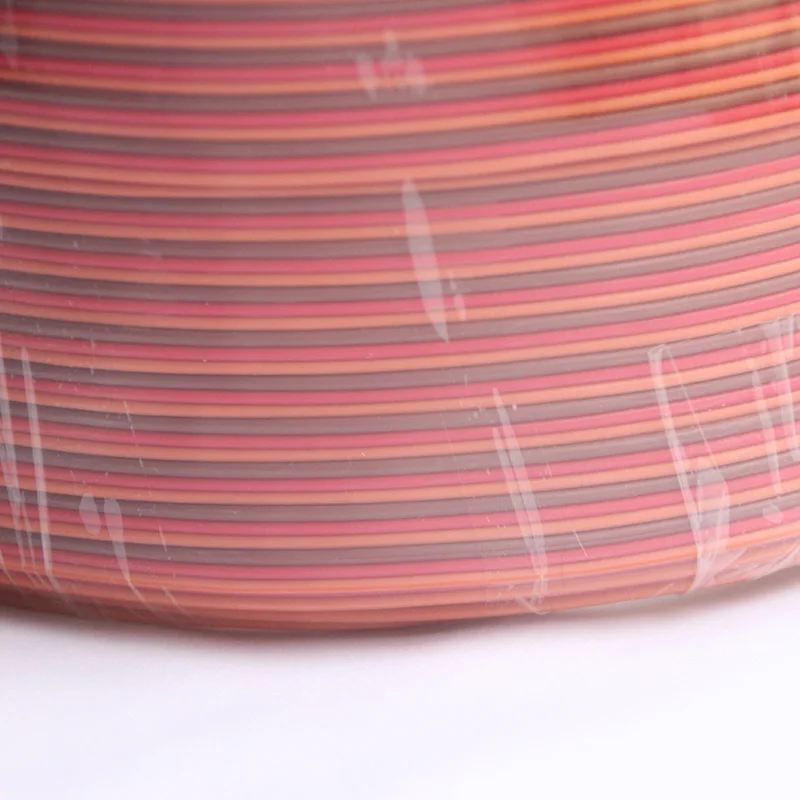 JR color OliYin 500 м/рулон DIY JR и Futaba цвет 60 ядер Servo удлинитель 22# 22AWG плоский кабель 500 м/объем без разъема - Цвет: JR color