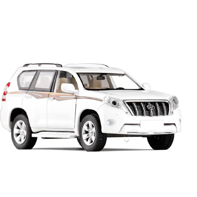 Модель автомобиля 1:32 PRADO SUV из сплава имитация внедорожника детские игрушки