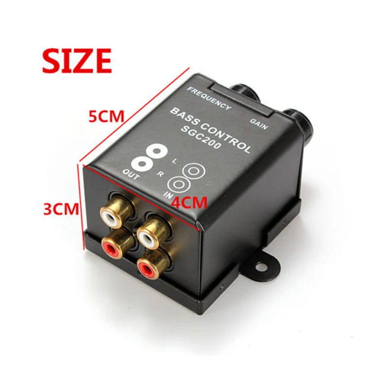 Авто Автомобильный Дистанционный усилитель сабвуфер автомобильный аудио