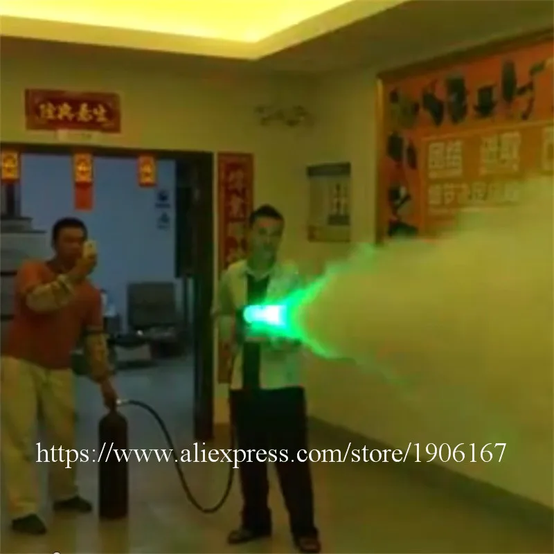 Дизайн RGB красочный ручной светодиодный Co2 пистолет крио светодиодный Co2 реактивный пистолет специальные эффекты CO2 пушки с газовым шлангом