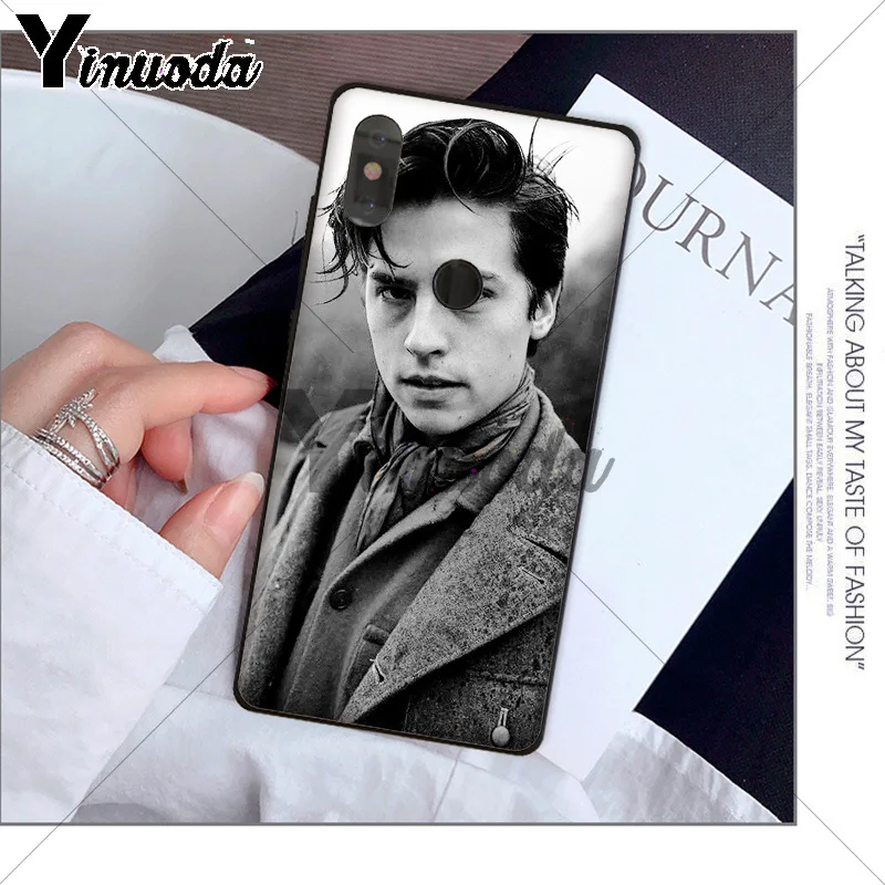 Yinuoda American tv riverdale Jughead Jones Black TPU Phone Cover for xiaomi mi 6 8 se note2 3 mix2 redmi 5 5plus note 4 | Мобильные
