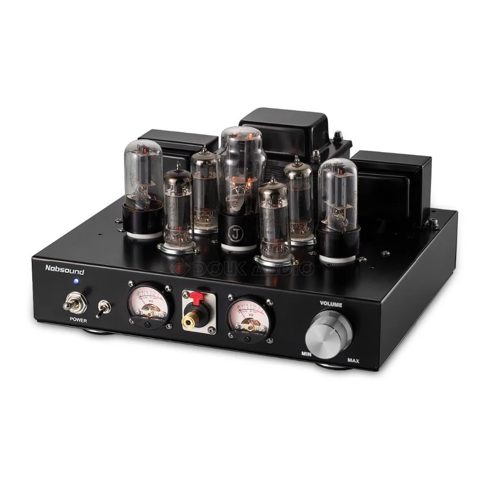 Douk audio 6P1 вакуумная трубка, усилитель мощности Hi-Fi стерео одноконечный класс а встроенный усилитель для наушников