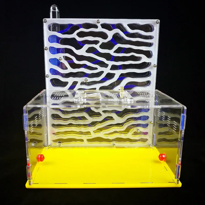 Double Water Towers D4 Ant Nest DIY With Feeding Area Pet Acrylic Farm Insect Villa Children Technology Toy Boy Gifts | Дом и сад