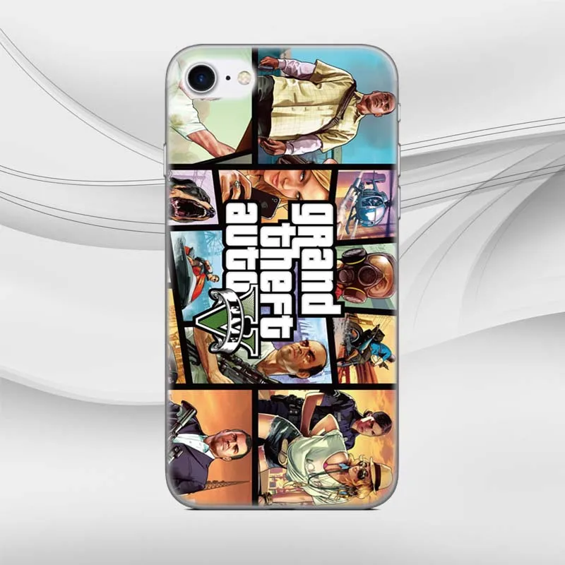 Чехол для телефона Grand Theft Auto Marios из ТПУ для Wiko View 2 Go XL/U Feel Lite/Lenny 5 4 Jerry Tommee Harry Sunny 2 3 Plus