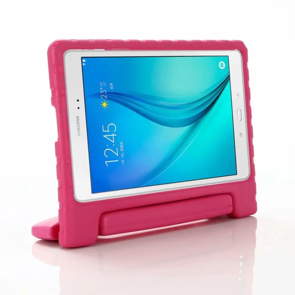Детский противоударный чехол на руль для samsung Galaxy Tab A SM-T510 SM-T515 T510 T515 Подставка для планшета+ ручка+ пленка
