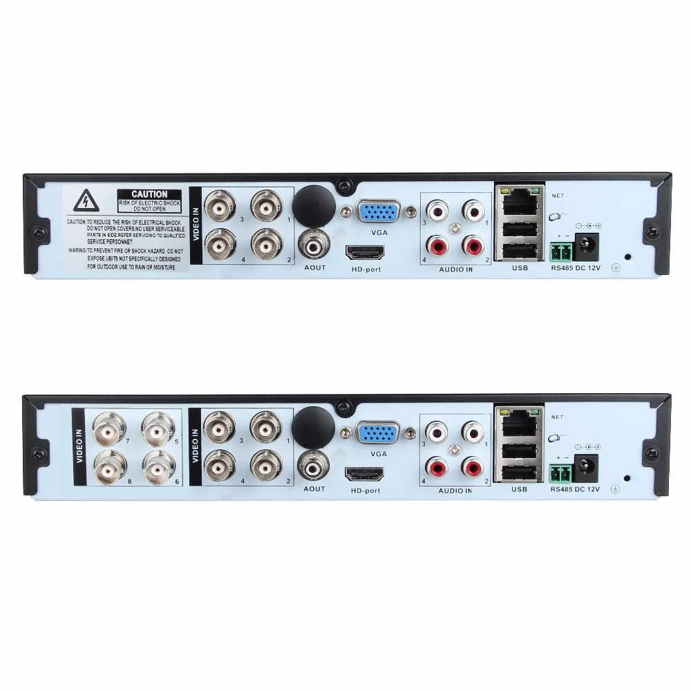 OUERTECH AHD CVI TVI IP CVBS 5in1 4CH/8CH плата CCTV DVR 1080P 4CH RCA Audio IN ONVIF DVR|Видеорегистратор для