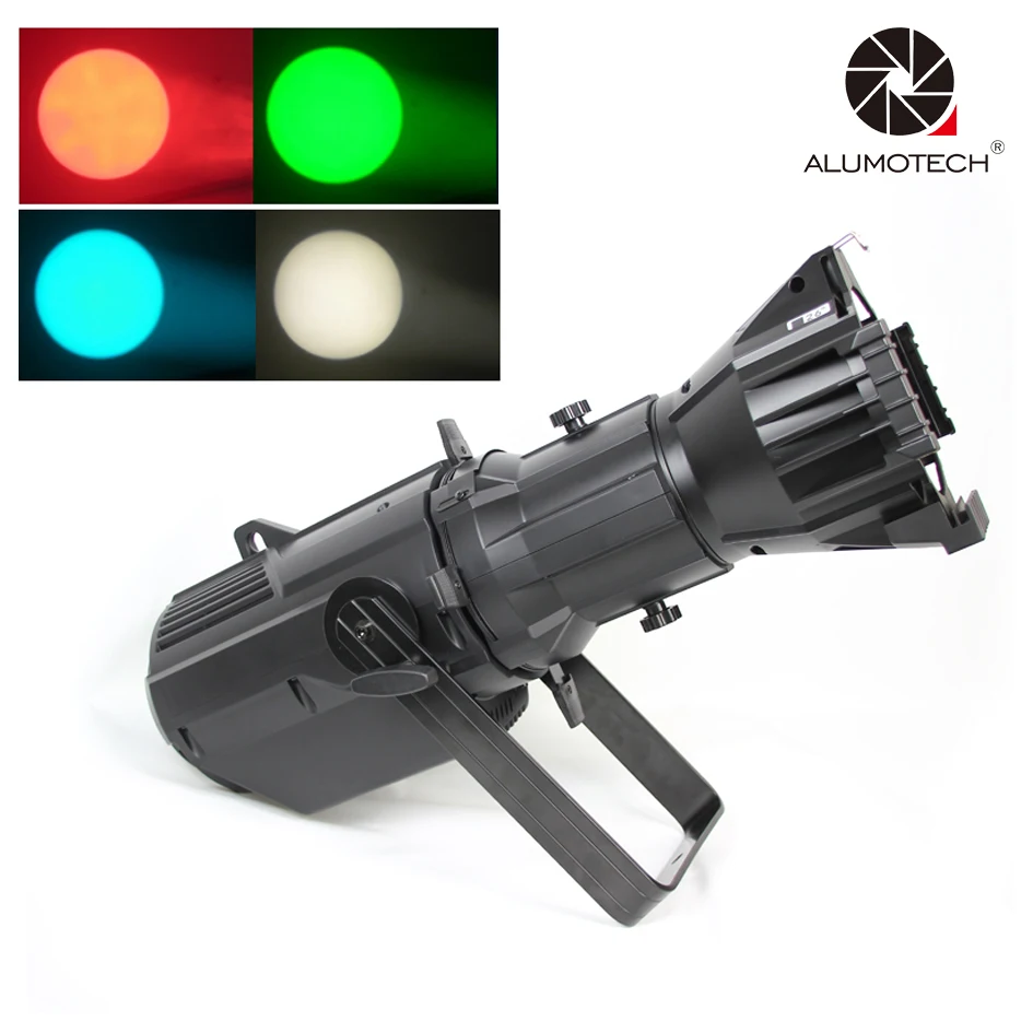 

ALUMOTECH RGBW 4IN 1 DMX 512 9 Channel 150W LED Profile Light COB Stage Lighting