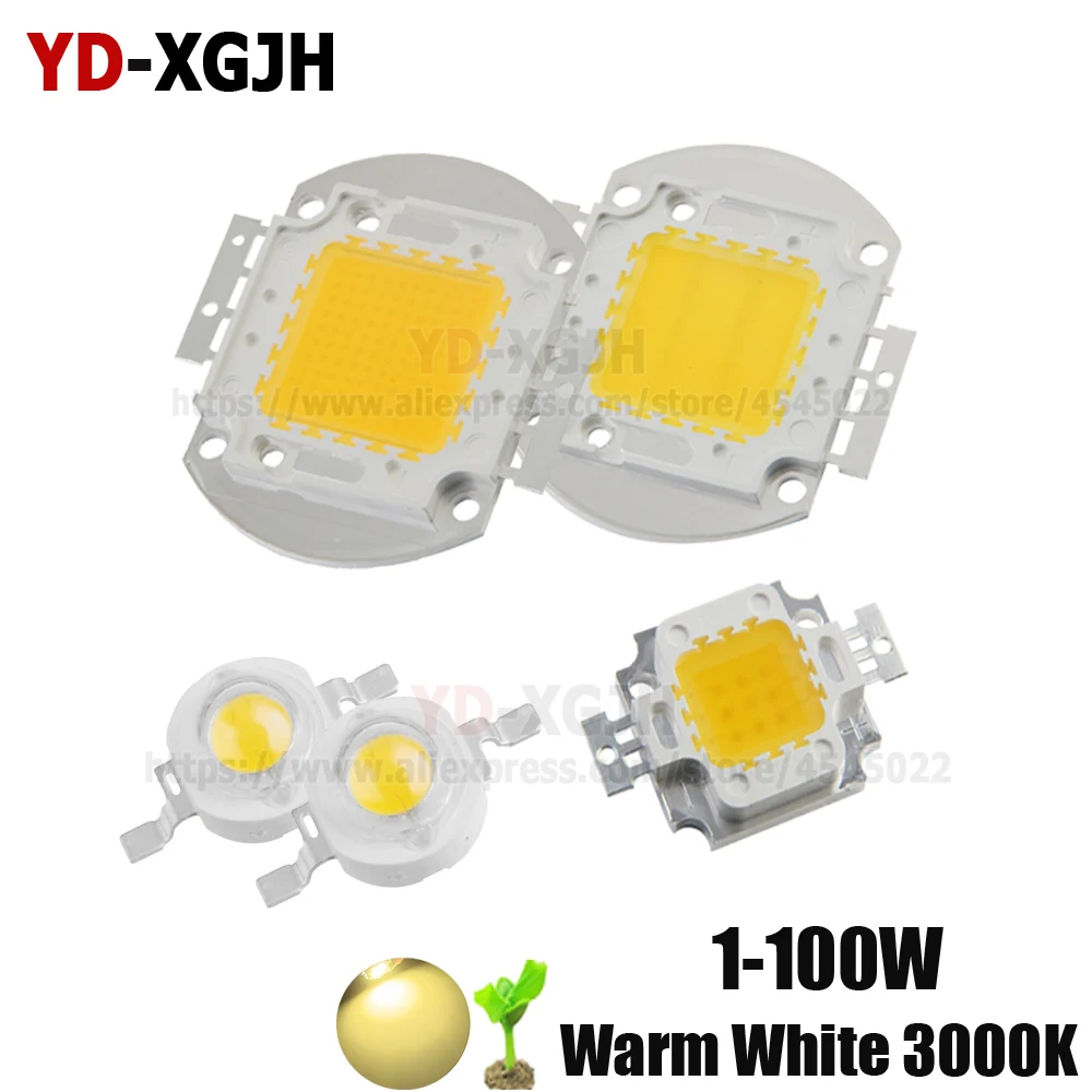 Горячая Высокая мощность светодиодный чип 1 Вт 3 5 10 20 30 50 100 300мА Epistar SMD COB свет шарик