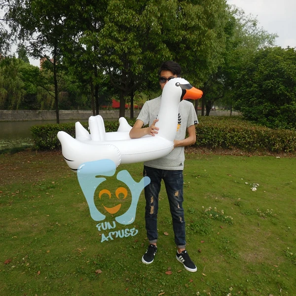 Надувной Белый лебедь для младенцев плавающий бассейн плавающие надувные водные