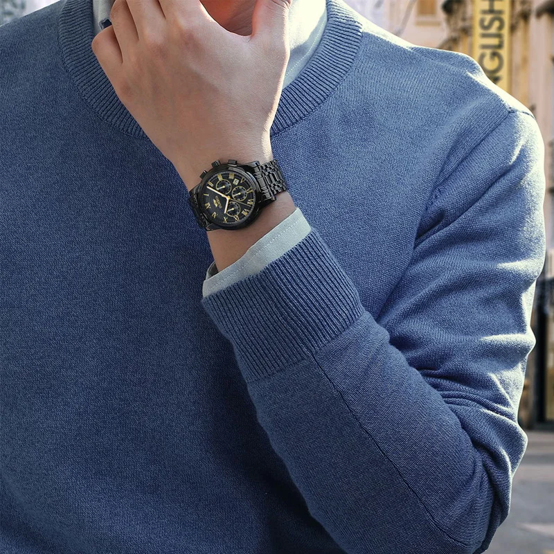 Relojes 2018 часы мужские модные спортивные кварцевые черные Топ бренд класса люкс