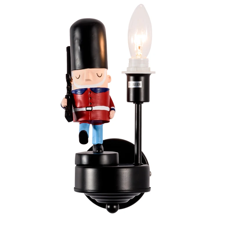 Настенные светильники для детской комнаты британские солдаты настенный