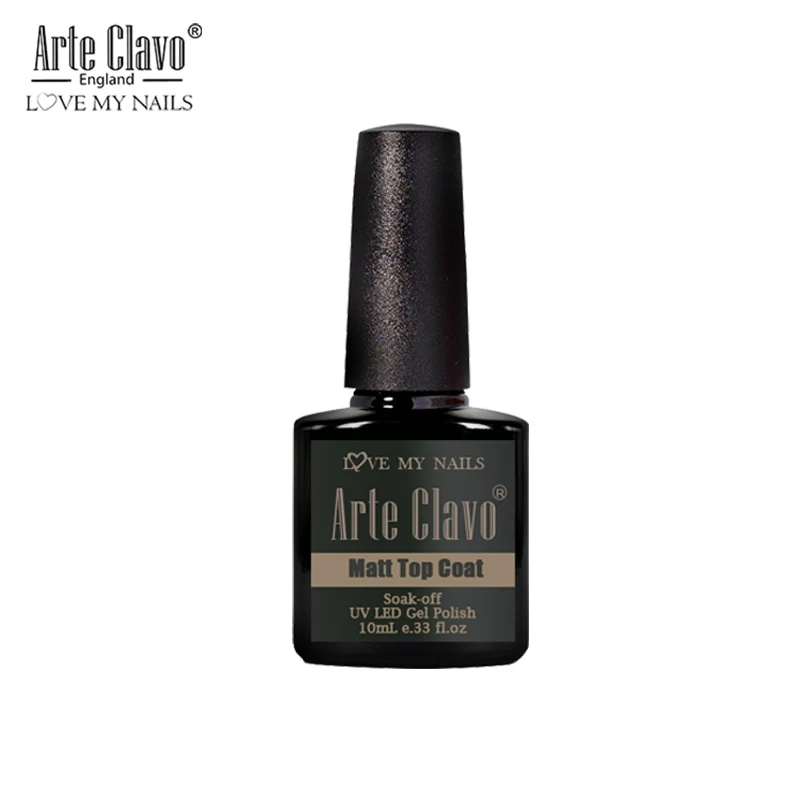 AC-Matt Top Coat Arte Clavo 10 мл Праймер гель лак замачиваемый УФ светодиодный Гель-лак для ногтей основа и верхнее покрытие гель лак es дизайн ногтей маникюр ногти Vernis - Цвет: AC-Matt Top Coat