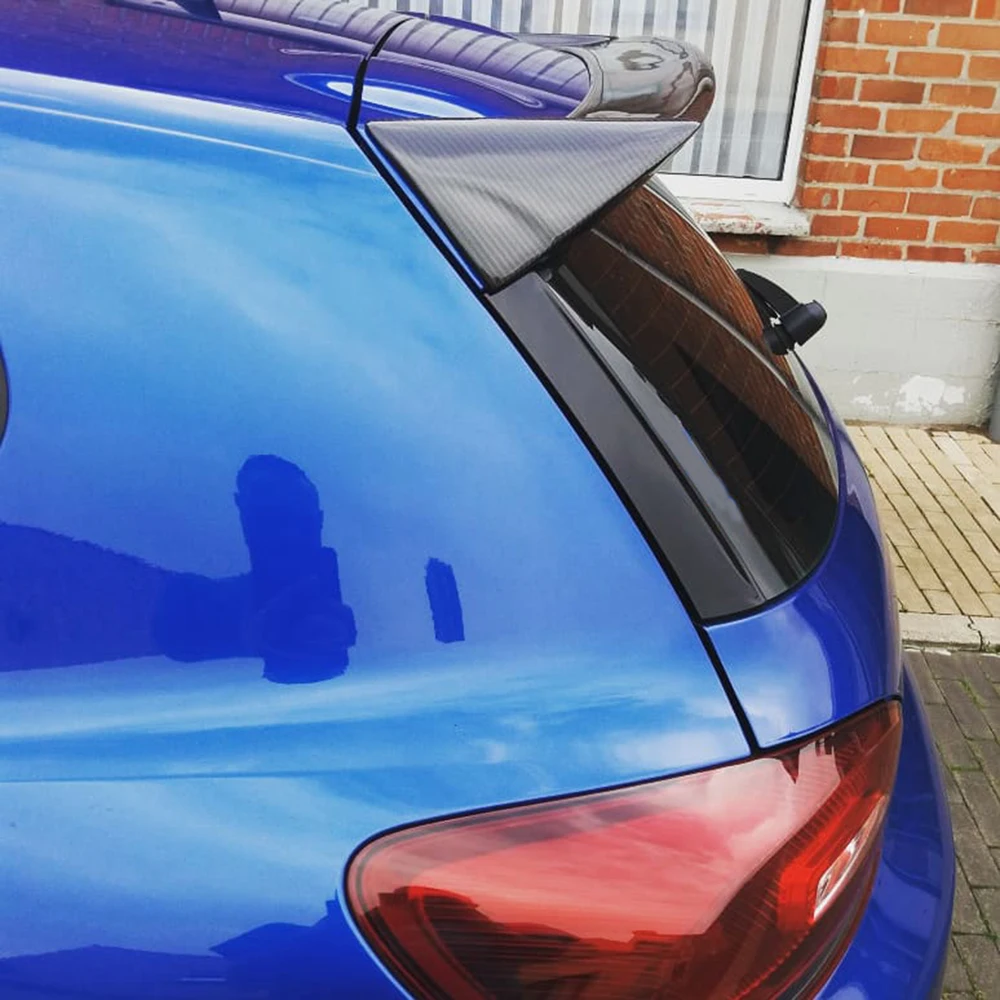 Задний спойлер на крышу из углеродного волокна для Volkswagen VW Scirocco standard Coupe 2009-2013 FRP Неокрашенный Non R