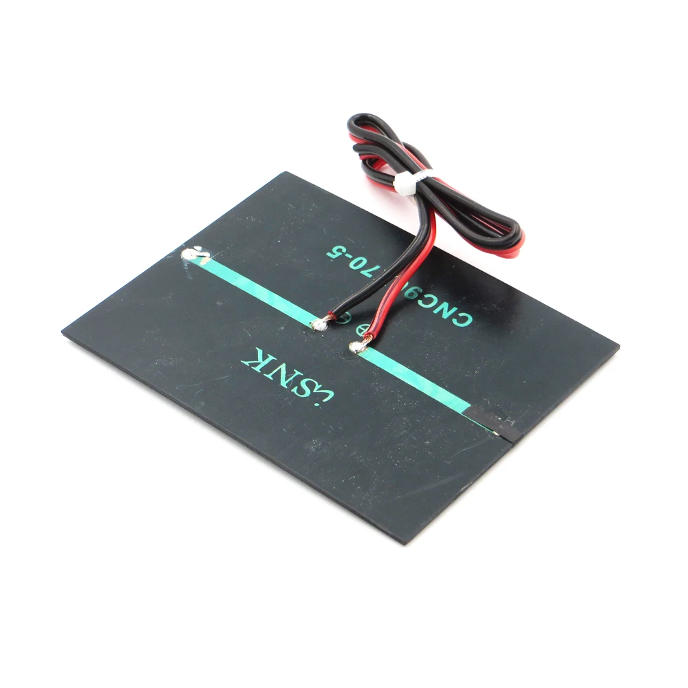 5 V 160mA 0 9 ватт продлить провода Панели солнечные поликристаллические кремниевые
