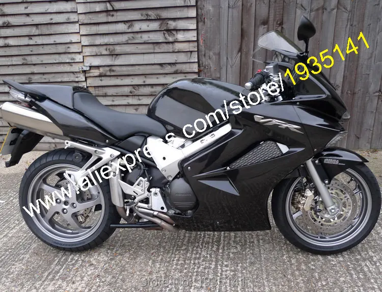 

Для Honda VFR800 2002-2012 VFR 800 02-12 Полный Черный боди послепродажный набор обтекателей для мотоциклов (литьё под давлением)