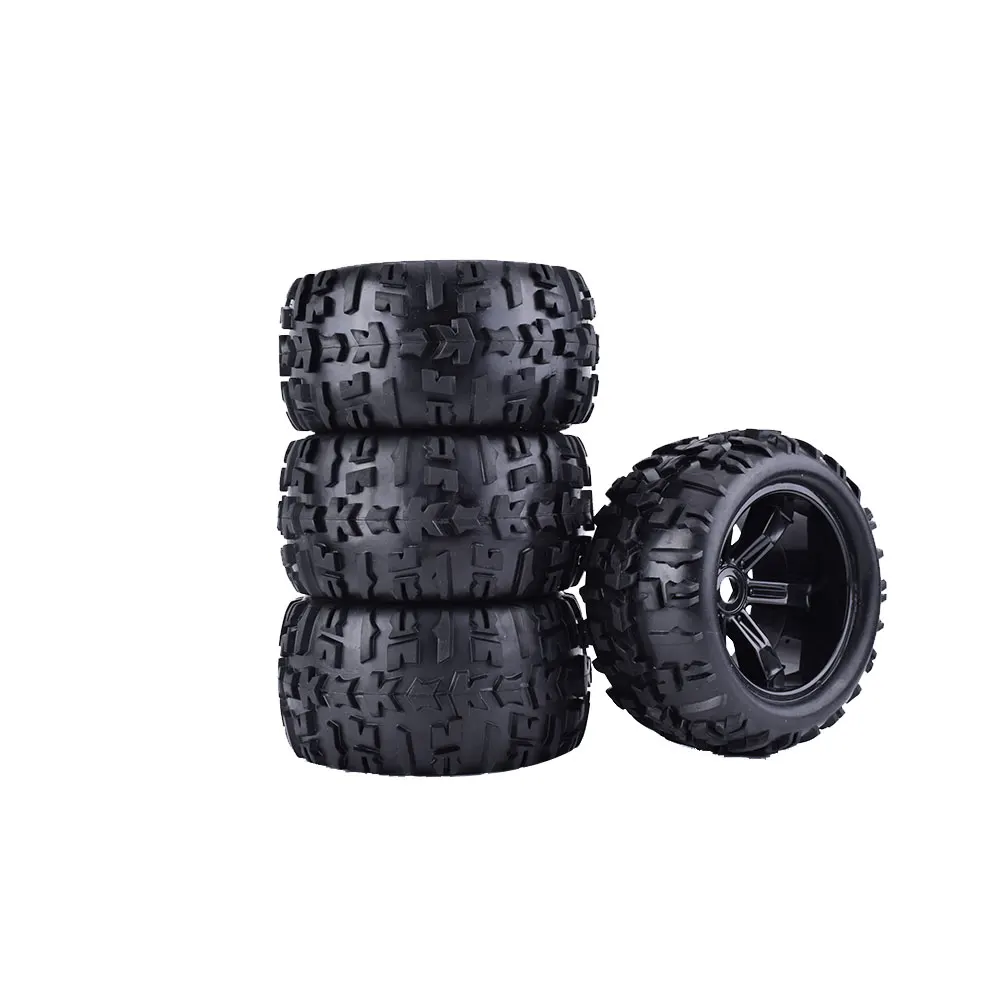 4 шт. ZD Racing 150 мм обод колеса и шины 17 Шестигранная втулка для 1/8 Traxxas Monster Bigfoot HSP
