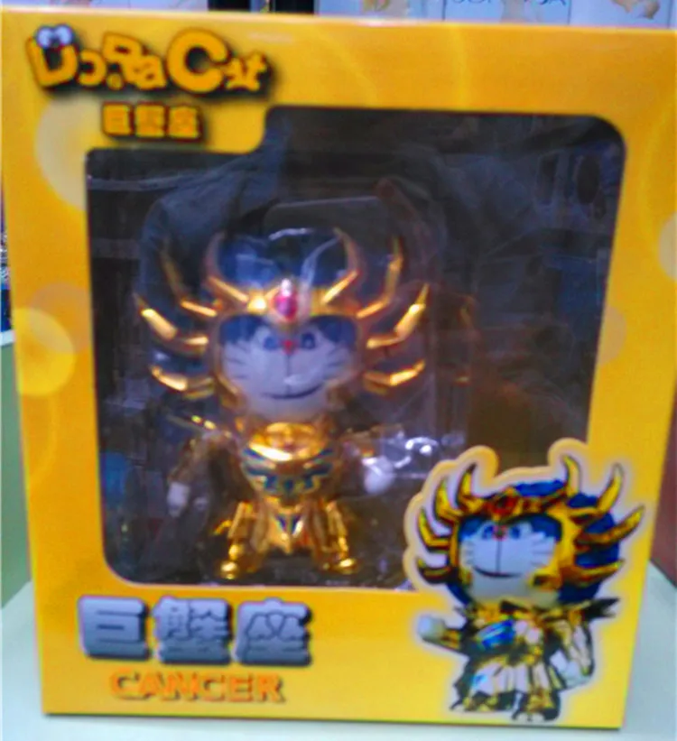 HKXZM аниме Рисунок 10 см мультфильм Дора кошка Дораэмон Cos Saint Seiya раковая ПВХ