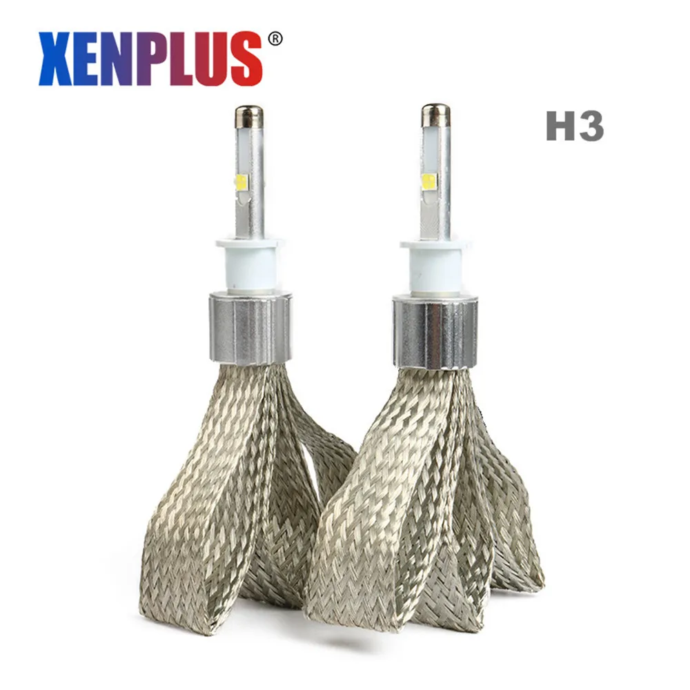 Xenplus HB3 HB4 светодиодный фар автомобиля xhp50 чипы 9600LM H4 H7 H1 H3 D2 D4 880 9005 9006 H27 светодиодный лампы автомобилей фары лампы R5