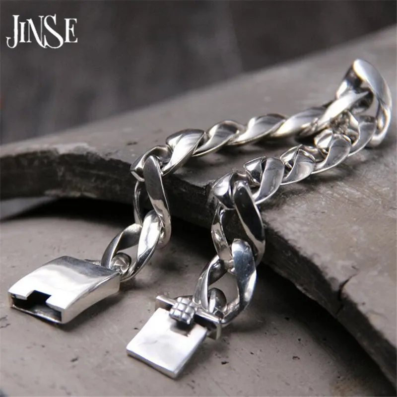 

Браслет-цепочка из тайского серебра, 20/22 см