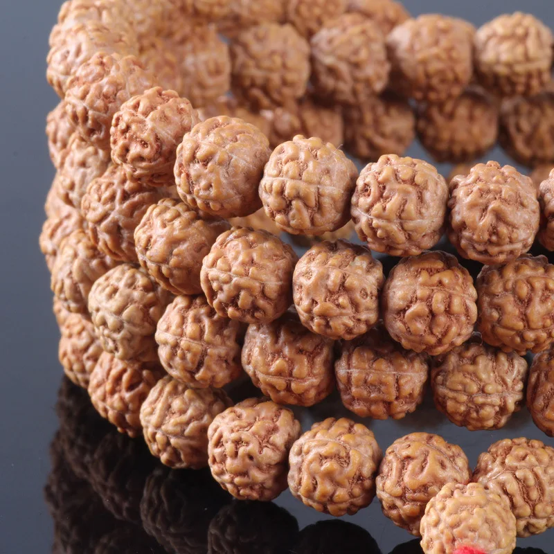 Sennier the finest five Pu Tizi beads браслет 8 мм Натуральная рудракша Mala japa rosary prayer bracelets Boutique|bead