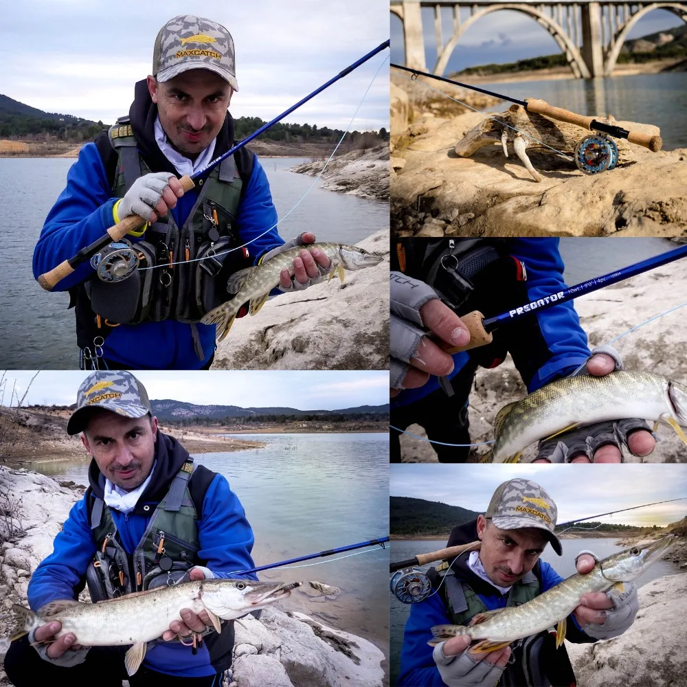 Maximumcatch Predator 9ft 8-10WT полная морская муха катушка линия крючки аксессуар комбо полный морской муха Fising Rod Kit