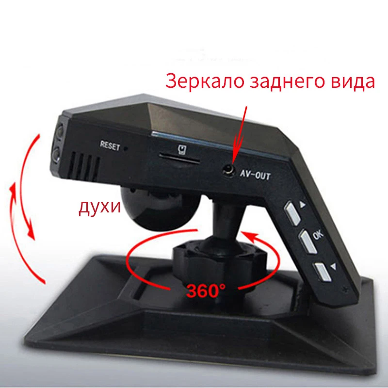 Автомобильный видеорегистратор Full HD 1080p Dash камера s 170 градусов Камера заднего