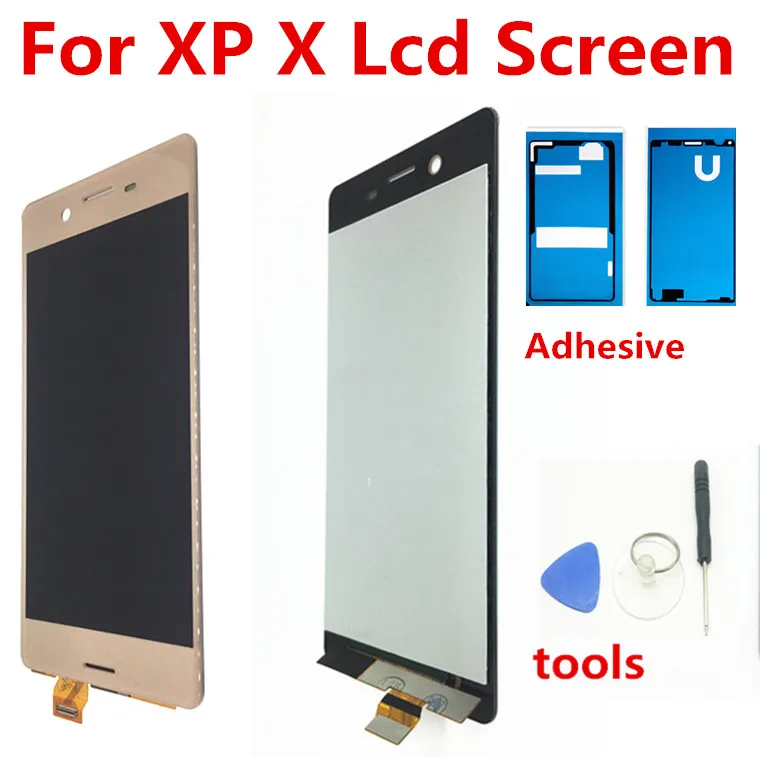 Оригинальный ЖК дисплей с сенсорным экраном в сборе для Sony Xperia X F5121 XP F8131 F8132