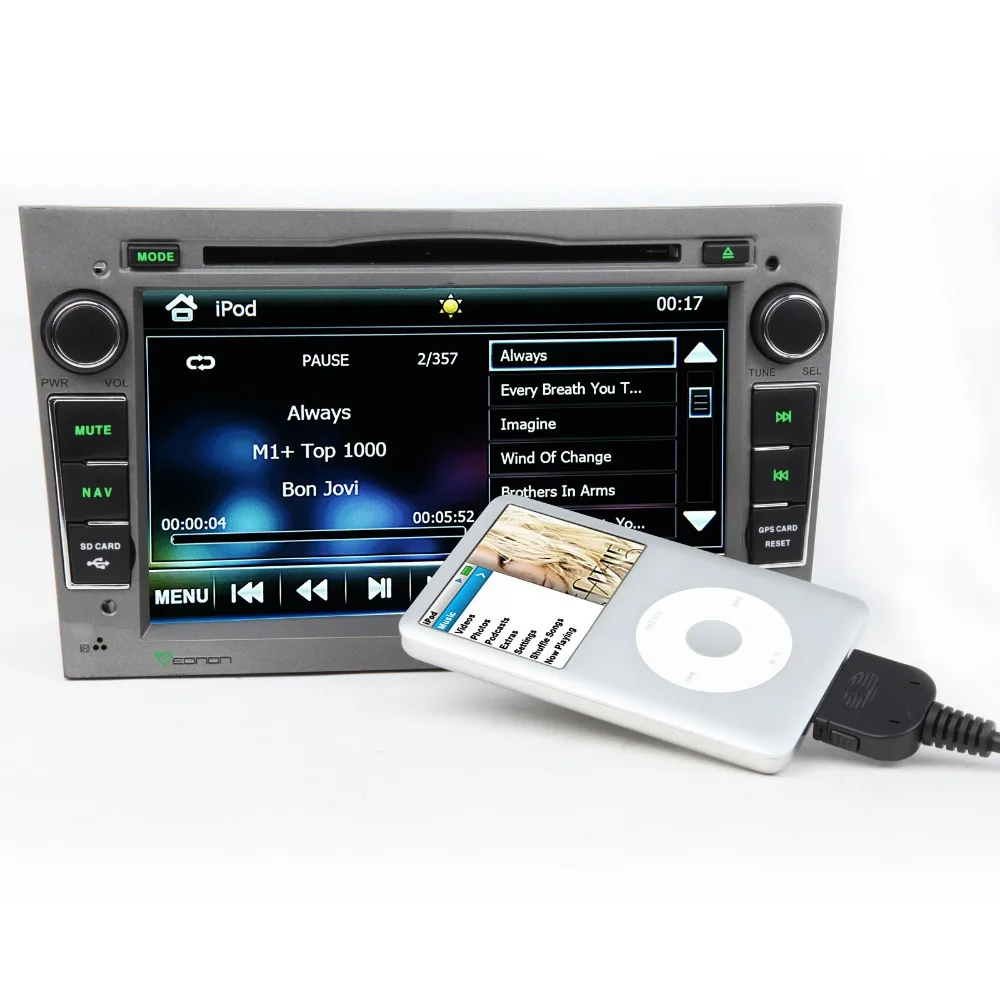 Eonon 7 дюймовый автомобильный стерео DVD плеер с GPS навигацией для Opel Corsa/ Astra/Zafira/Vectra/