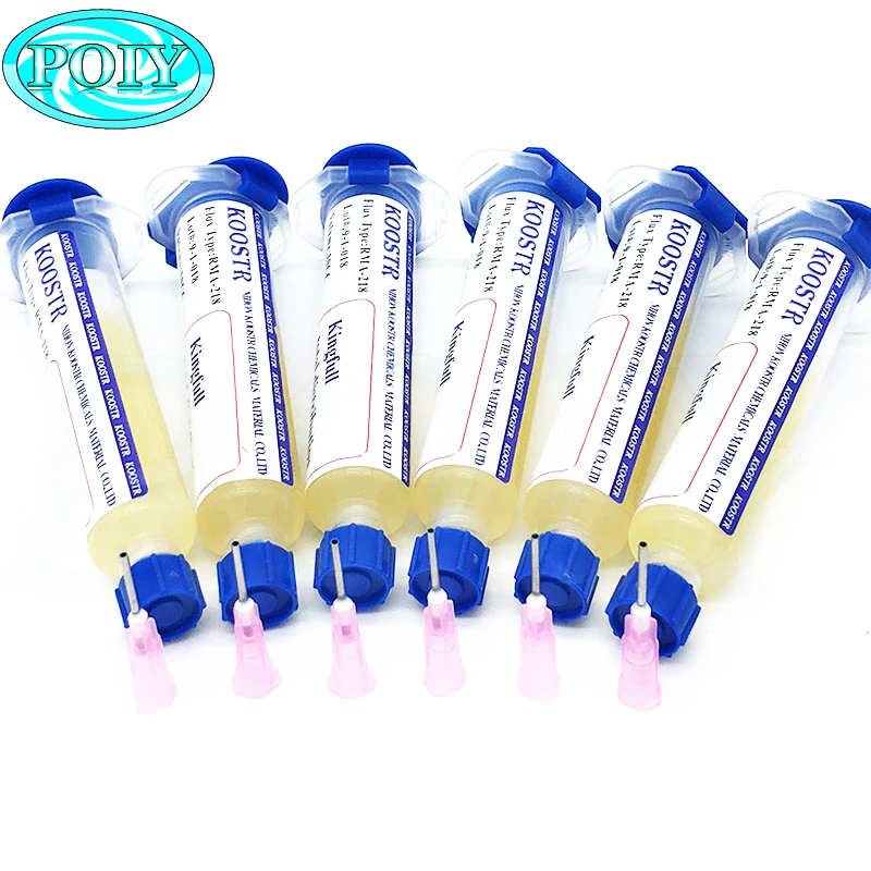 MECHANIC 2 в 1 флюс RMA-223-UV 100 г этилированная паяльная паста+ NC-559-ASM 100 г без этилированного флюса