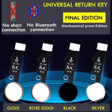 Mobile Phone Universal Home Button for IPhone 7/7P/8/8P Replacement Repair Parts Return Button Key No Touch ID No Need Bluetooth