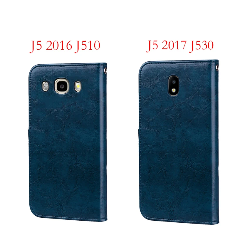 Чехол кошелек для Samsung Galaxy J5 2017 J530 чехлы из искусственной кожи с откидной крышкой