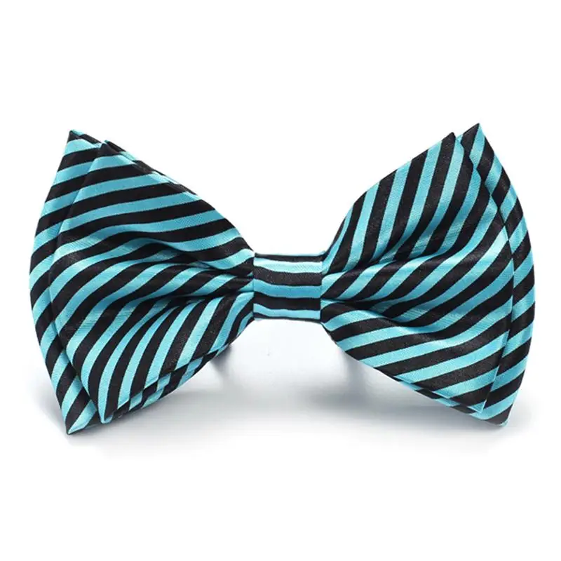 Мужской галстук-бабочка в полоску/Диагональ мужской свадебный смокинг вечерние