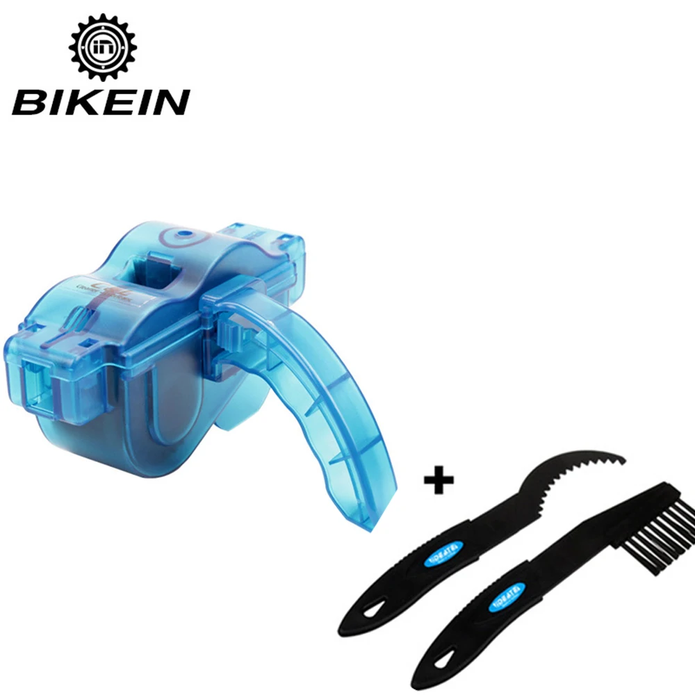 BIKEIN 3 шт. MTB цепь для дорожного велосипеда Наборы инструментов для мытья Портативный MTB очиститель цепи для велосипеда машинные Щетки скруббер ремонтные Инструменты Наборы