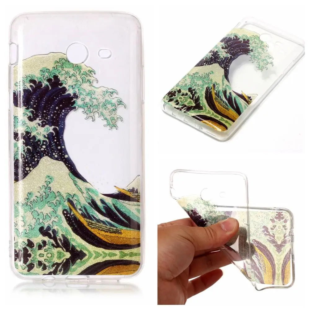 Ultra Thin TPU Silicone Soft Phone Cell Case Cover For Samsung Sumsang Samsug Galaxy J3 2017 J320 Flower Panda Sex Girl |