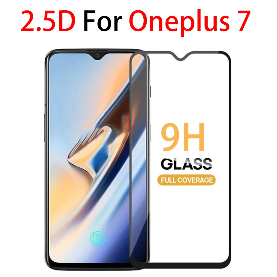 For oneplus 7 3D закаленное стекло для oneplus 7 pro защита экрана glas 2.5D для oneplus 7 9 H HD изогнутое стекло не пленка ONE PLUS 7pro на дисплее - Цвет: For oneplus 7