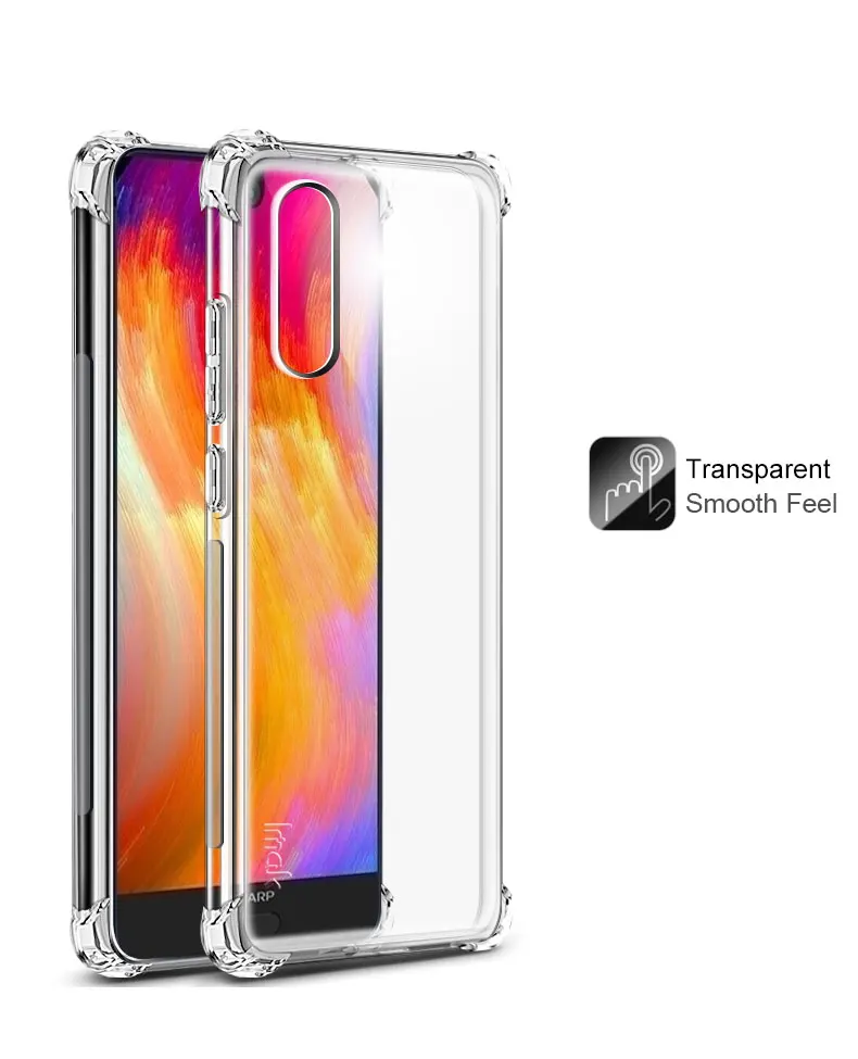iMAK Airbag Super-slim Soft Phone case for SHARP S2 Bumper +Soft Screen Protector For AQUOS Case |