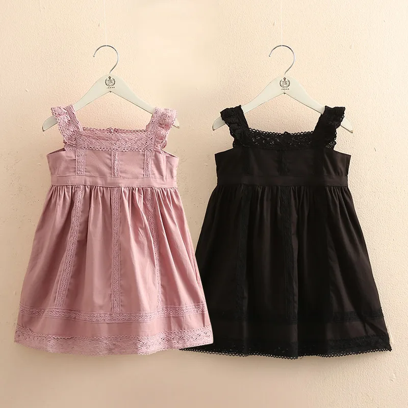 Baby vest dress 2019 summer new girls children's clothing collar qz-5199 | Детская одежда и обувь
