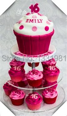 

wedding decoration/ 3 Tier Round Acrylic Cake Stand