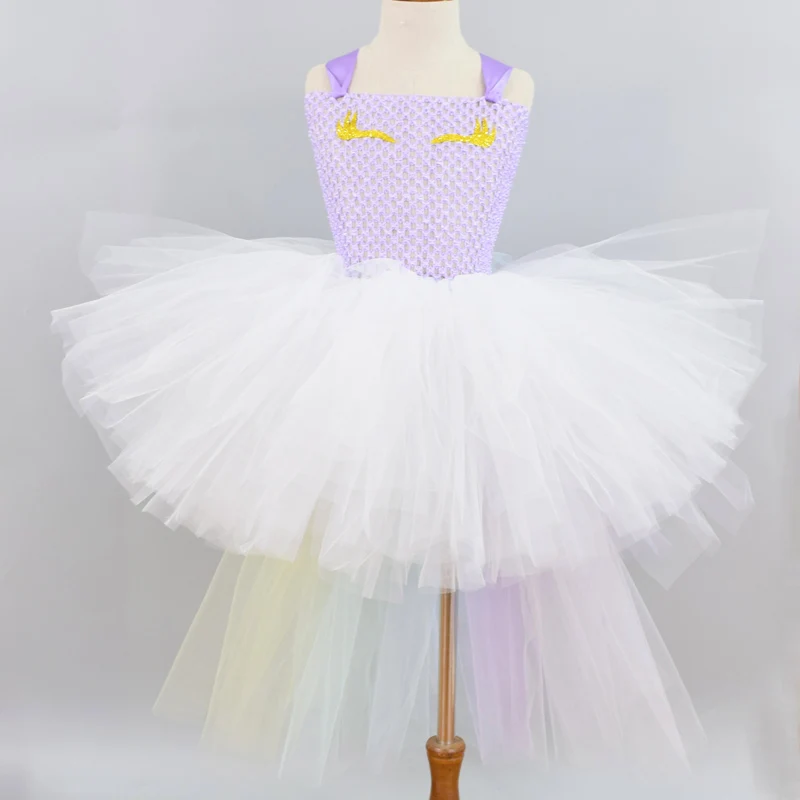 

Unicorn Fluffy Tutu Dress Baby Rainbow Princess Dress Baby Unicorn Theme Birthday Party Dress Kids Unicorn Cosplay Dress 1-12T