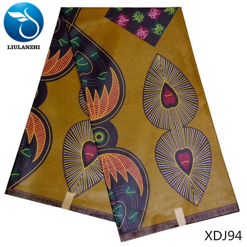 LIULANZHI african print fabric wax cotton prints 2018 new design for dress 6yards XDJ91-XDJ105 | Дом и сад