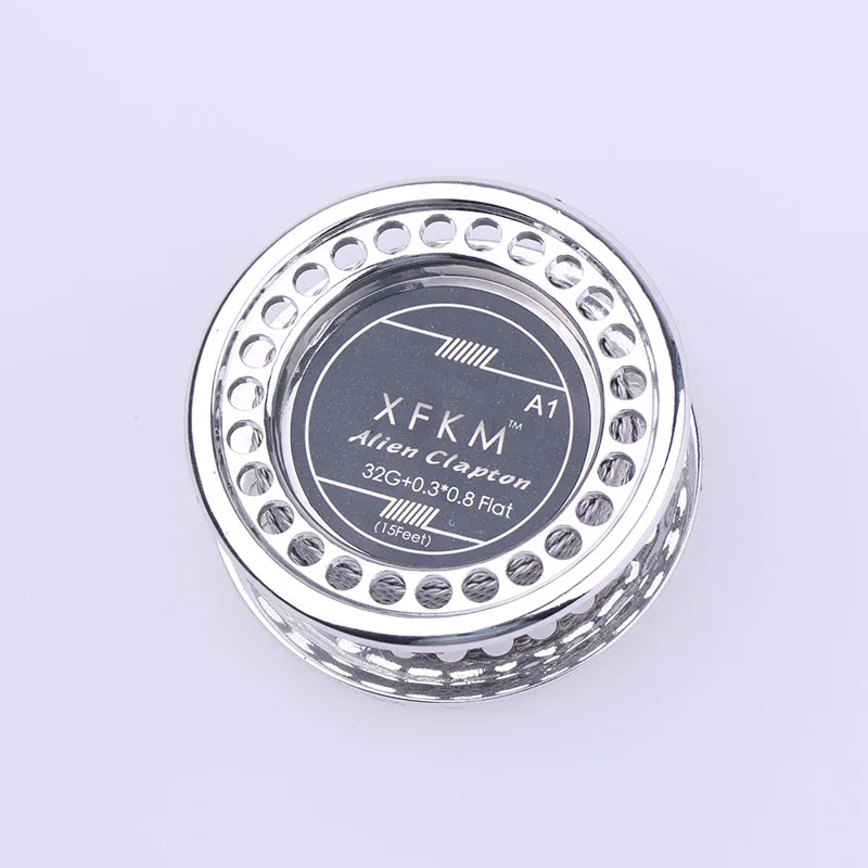 XFKM NI80/A1/316 5 м/рулон инопланетянин плавленый Clapton для RDA RBA Ремонтопригодный распылитель нагревательные провода катушка инструмент инопланетянин Clapton нагревательный провод