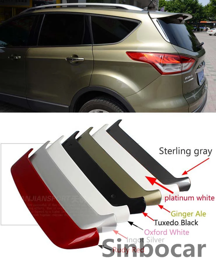 Окрашенный заводской ABS заднее крыло/спойлер для Ford ESCAP Kuga Спойлеры 2013 2014 2015 2016 2017